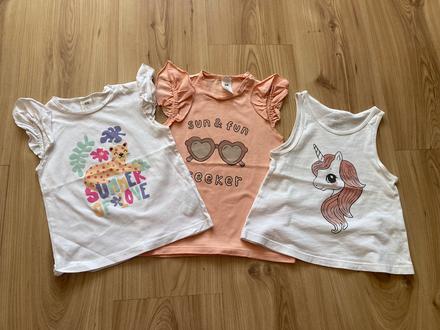 Letné trička h&m, h&m,92