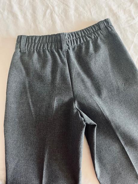 Sivé elegantné nohavice vel.104, 104