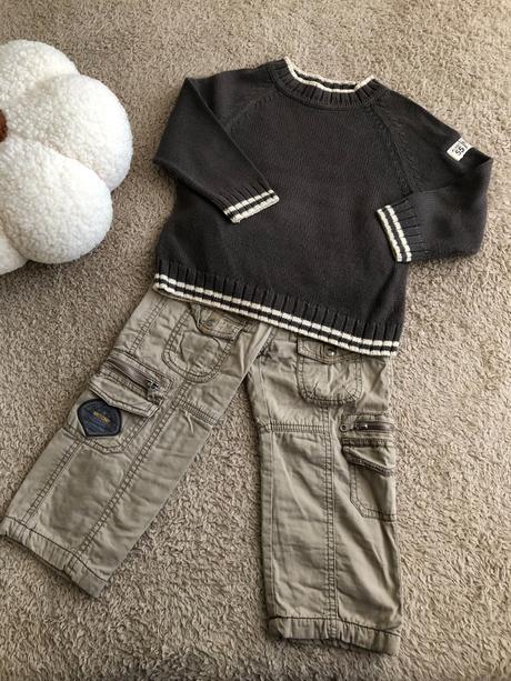 Detský set nohavice dodipetto + pulovrik, dodipetto,80