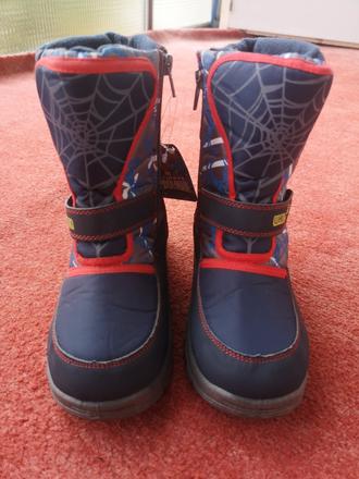 Marvel spiderman chlapčenké zimné topánky 25, marvel,25