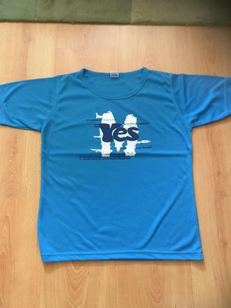 Modré tričko, s