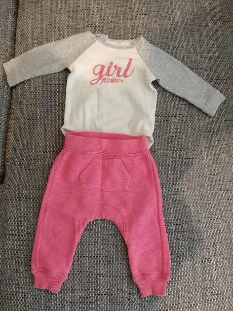 Súprava body+tepláky h&m, h&m,62