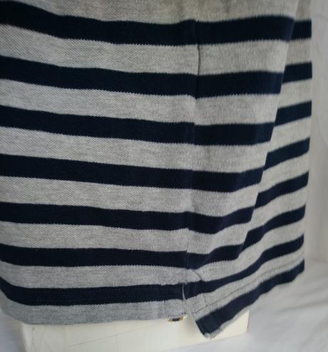 Pánske modro sivé tričko, casual, l