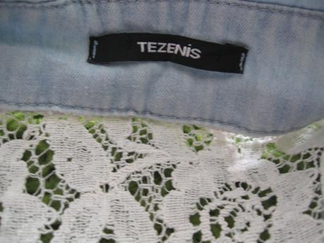 Riflová predĺžená letná košeľa/šaty, m, tezenis,m