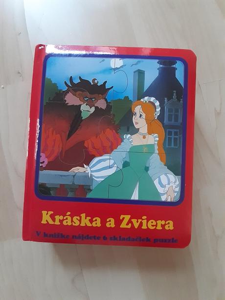 Kráska a zviera knižka, 