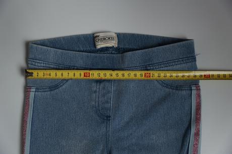 Jeggins s ružovými pásikmi, cherokee,122