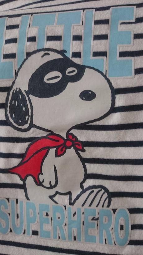 Tričko dl. rukáv, peanuts,92