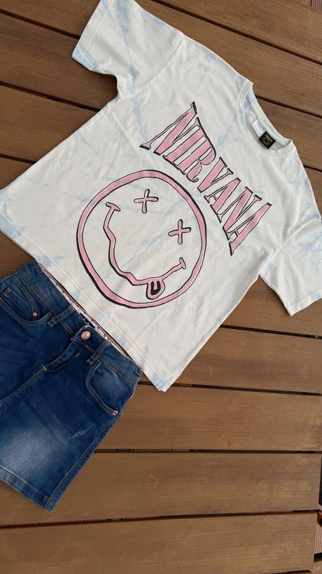 Nirvana tričko, zara,152