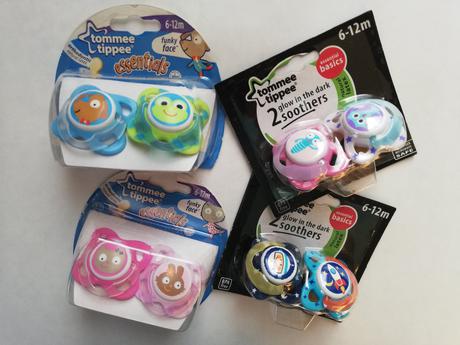 Tommee tippee cumliky latex 6-12m ortodont zrezane, tommee tippee