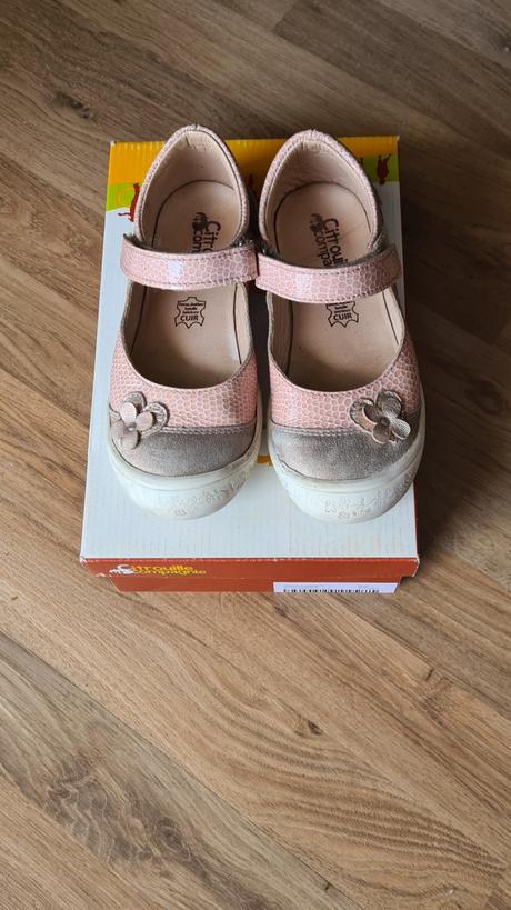 Kožené balerínky citruille et compagnie ružové 29, 29