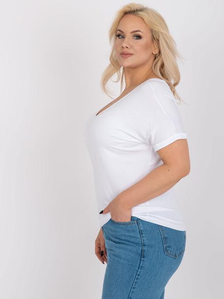 Dámska blúzka plus size dina mix farieb,
