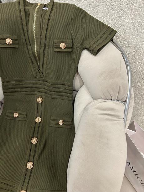 Šaty bandazove balmain, s