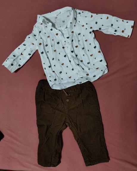 Fesacky outfit- mencestraky + kosela, h&m,68