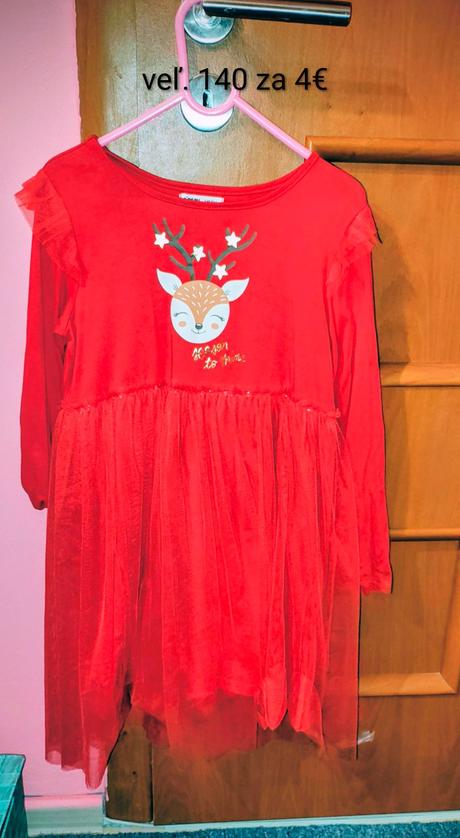 Nové šaty s dlhým rukávom veľ 140, sinsay,140