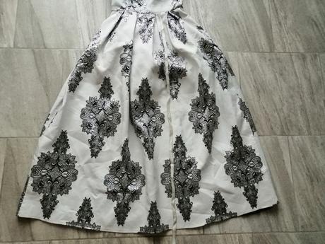 Nádherné spoločenské šaty fervente, v42, 42