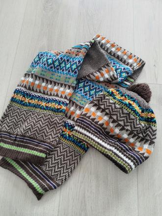 Čapice a šál 3-6 rokov tt1, h&m,128
