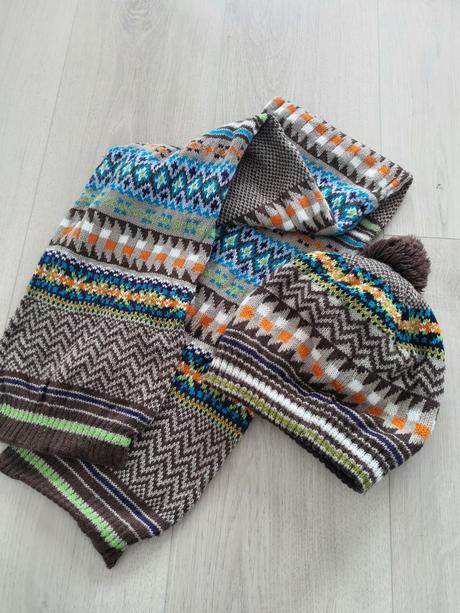 Čapice a šál 3-6 rokov tt1, h&m,128