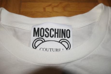 Moschino bear original damske bavlnene s/m, moschino,s