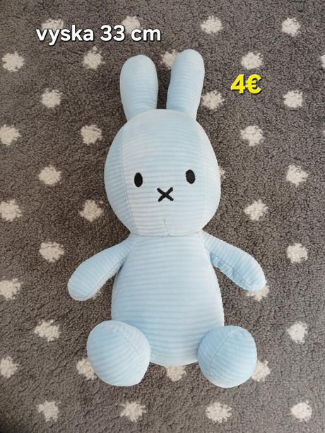 Plysak zajacik miffy,