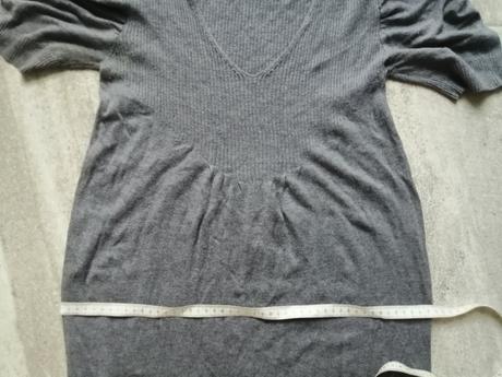 Sivé jemné pohodlné šaty vm-l,viskóza,modal, lindex,m