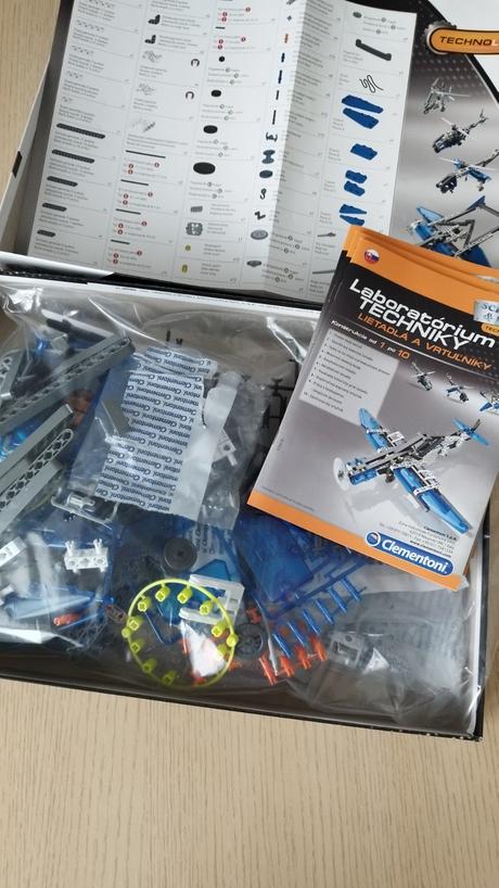 Mechanické laboratórium clementony, stavebnica,