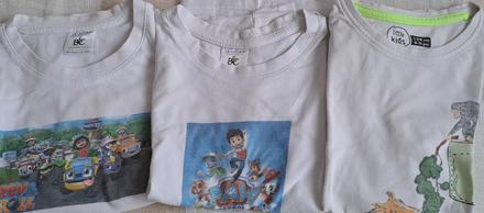 Tričká 122/128, 122