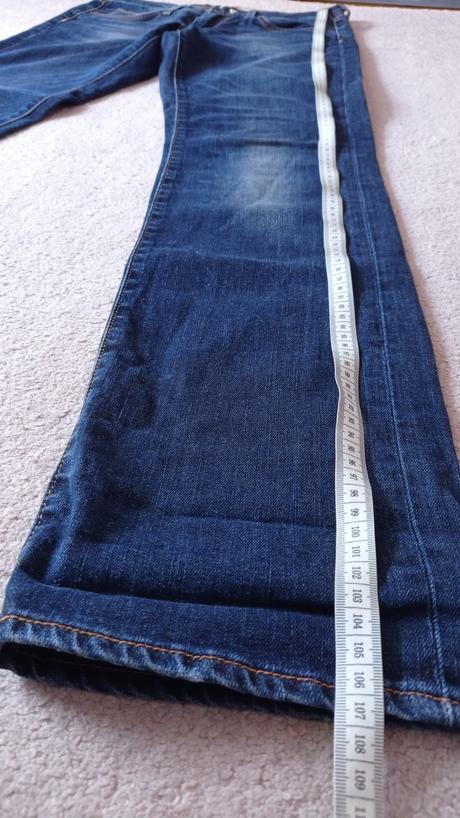 Rifle rovného strihu, hm, veľkosť 28, h&m,m