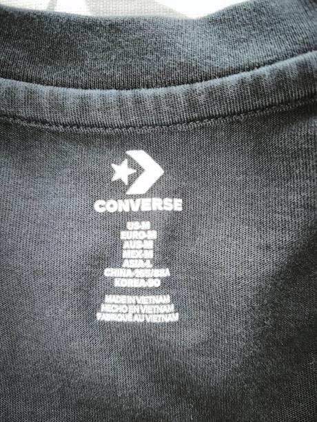 Čierne tričko converse, converse,s