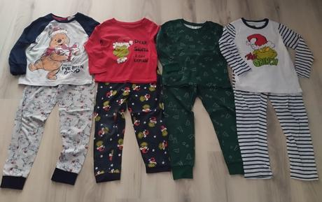 4x vianočné pyžamo, 116