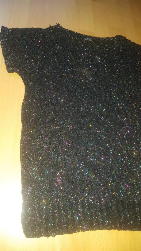 Trblietavý sveter, l