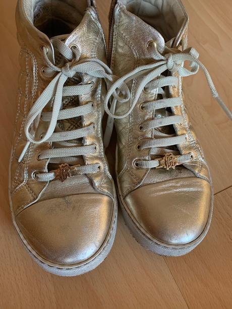 Luxusné kožené tenisky, 34