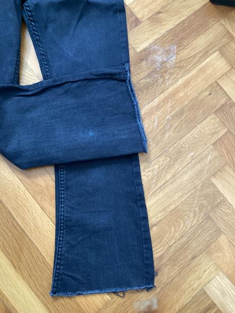 7/8 džinsy, bershka,s