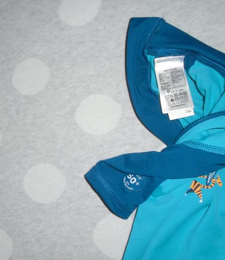 Plavkový overal upf uv 50+ na 2 až 3 roky, decathlon,98