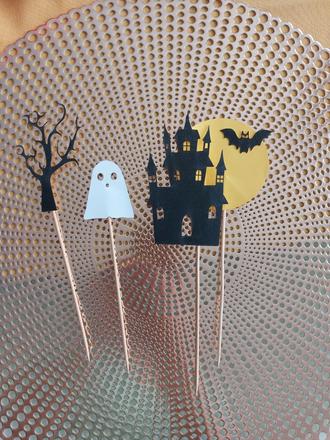 Tortový zápich strom transilvánia, strašidelný dom, 