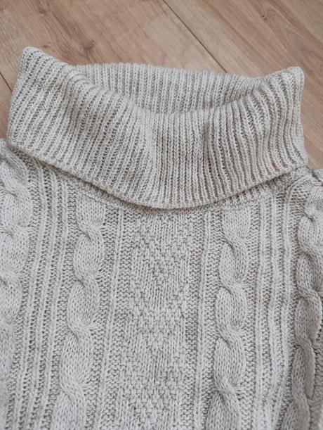 Štýlový teplý rolák, xl