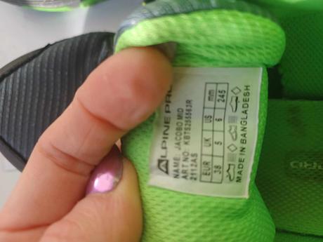 Chlapčenské topanky, alpine pro,38