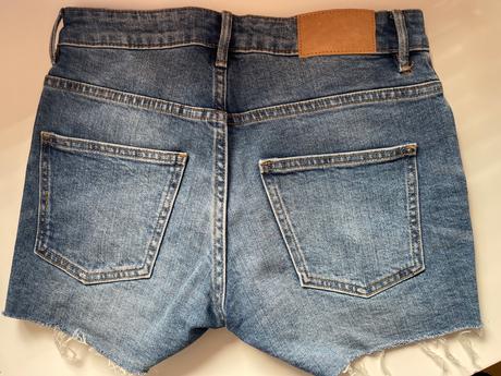 H&m riflové kraťasy, h&m,xs