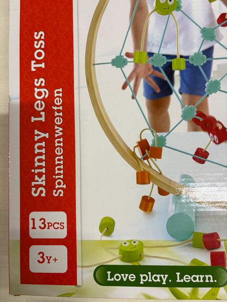 Hape - hra pavúci v sieti super na motoriku,