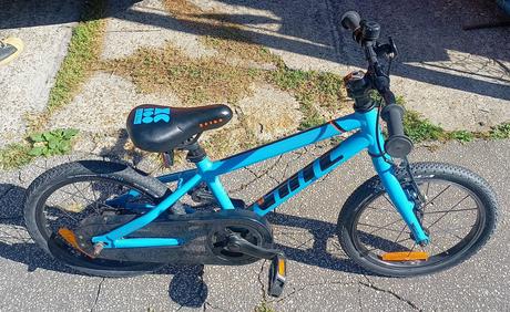 Odlahceny detsky bicykel white 16",podob. ako woom, 16