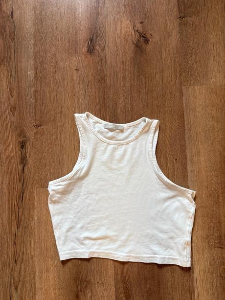 Crop topy, fishbone,xs