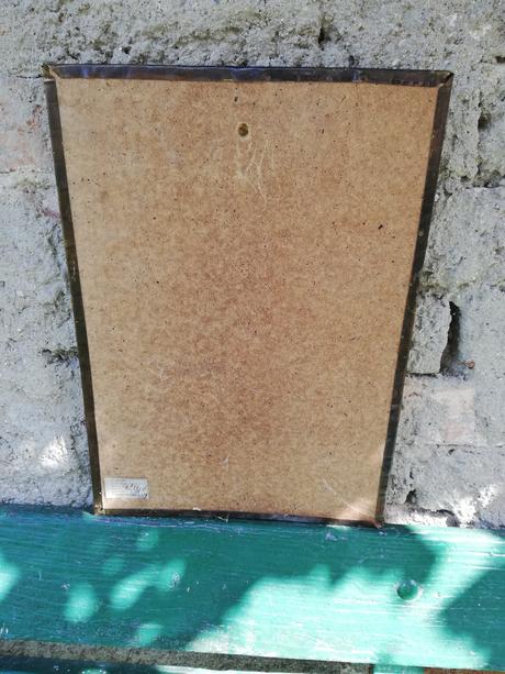 Kovový retro obraz, 