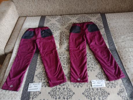 Zimné zateplené outdoorové nohavice zn.pidilidi, pidilidi,140