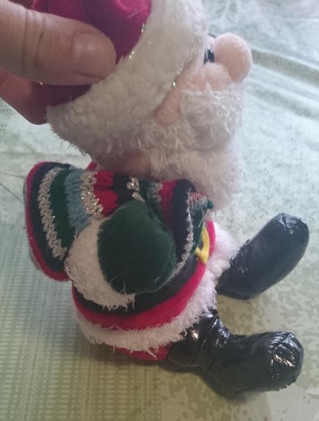 Plyšový santa, 22 cm, chilly,