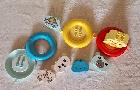 Lego duplo -10965 plávajúci vláčik so zvieratkami, 