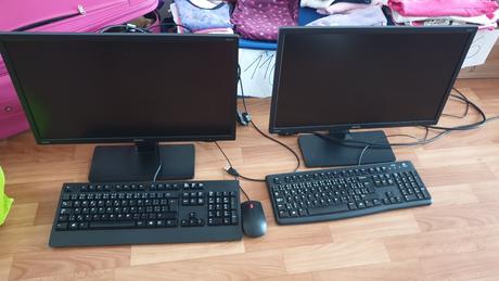 Monitor,klavesnica, myš,