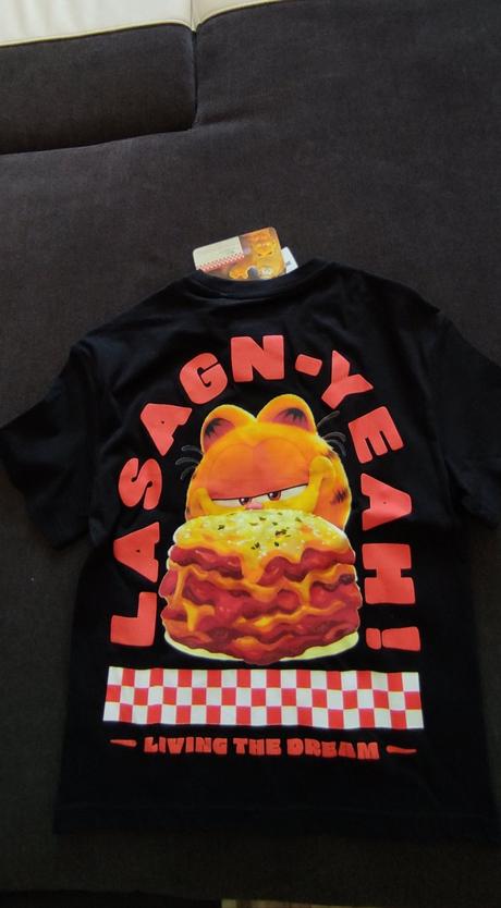 Tričko garfield s krátkym rukávom 116, 116