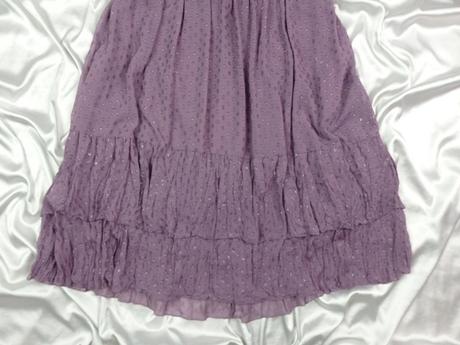 Kvalitné fialové šaty, h&m,42