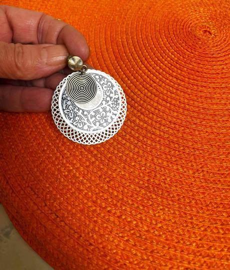 Filigránové náušnice - etno/boho štýl, 