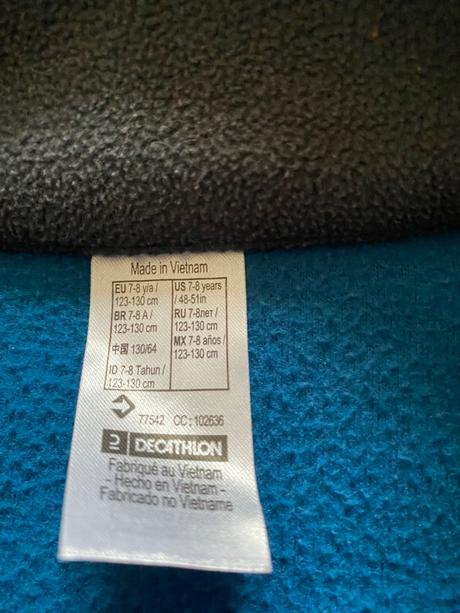Chlapčenská mikina, decathlon,122