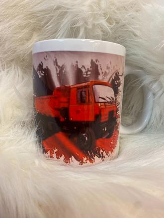 Hrnček- nákladné auto,